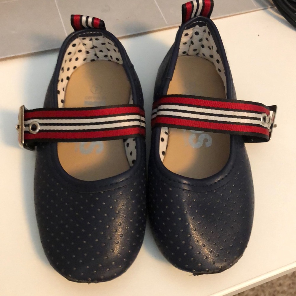 Navy toddler dress shoes